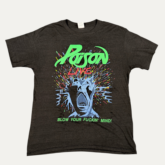 Vintage 1988 Poison "Blow Your F'n Mind" Tour T-Shirt