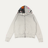 Bape Grey Full Zip Camo Hoodie
