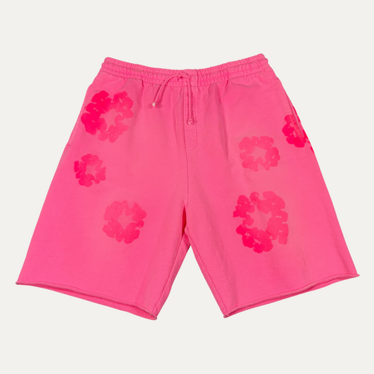 Denim Tears Pink Cut Off Shorts