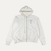 Chrome Hearts White Back Scroll Zip Up Hoodie