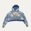 Womens Amiri Cropped Tiger Hoodie