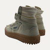Off-White Cream High Top Sneakers