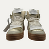 Off-White Cream High Top Sneakers