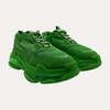 Balenciaga Neon Green Triple S Sneakers