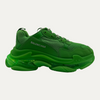 Balenciaga Neon Green Triple S Sneakers
