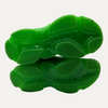 Balenciaga Neon Green Triple S Sneakers