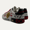 Dolce & Gabbana Studded White Sneakers