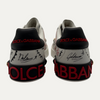 Dolce & Gabbana Studded White Sneakers