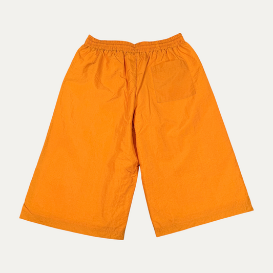 HMDD 3/4 Orange Nylon Shorts