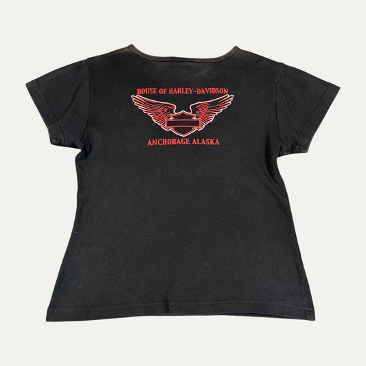 Vintage Womens Anchorage Harley T-Shirt