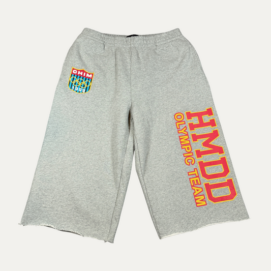 HMDD Grey 3/4 Shorts