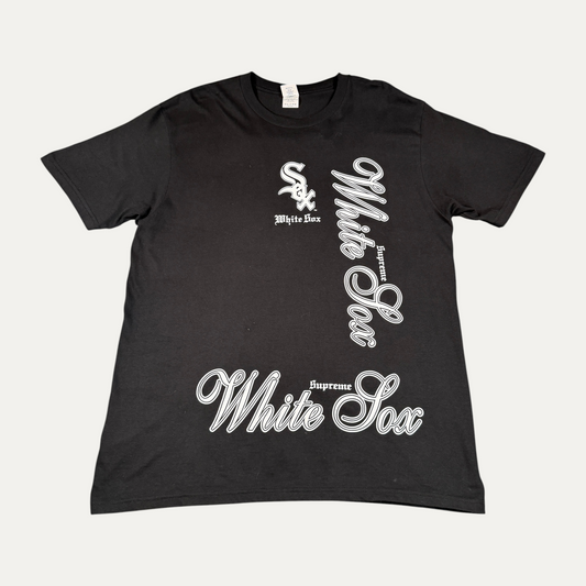 Supreme White Sox Cursive T-Shirt