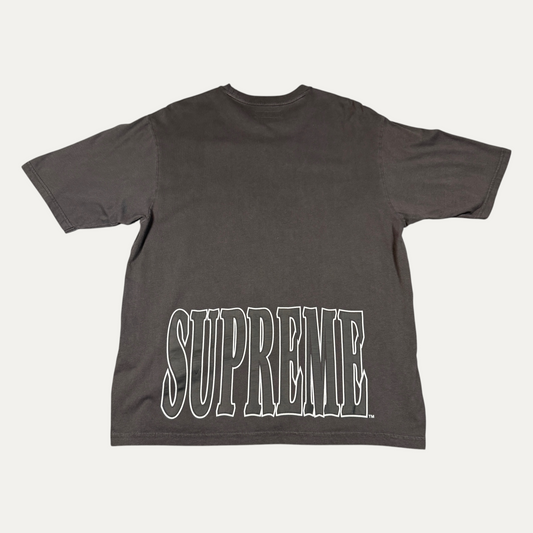 Supreme Big Logo Grey T-Shirt