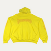 Balenciaga Yellow Metal Logo Hoodie