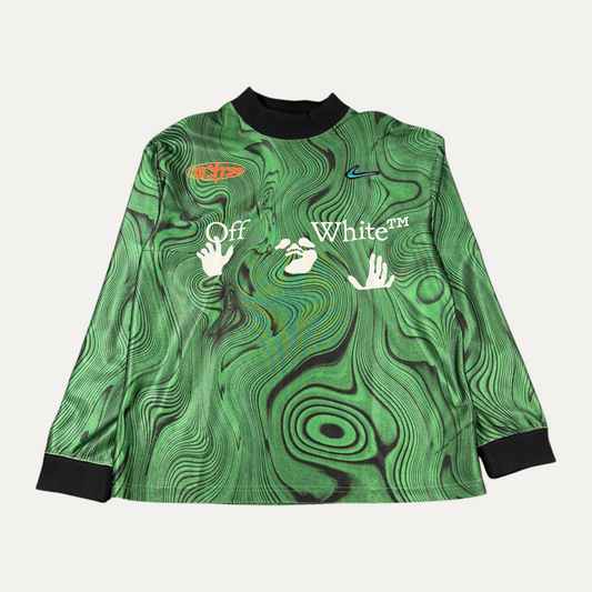 Nike Off-White Green Jersey Long Sleeve