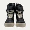 Rick Owens Lido Geobasket Black Milk