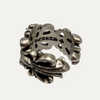 Chrome Hearts Double Floral Ring
