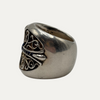 Chrome Hearts Oval Cross Sapphire Ring