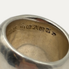 Chrome Hearts Oval Cross Sapphire Ring