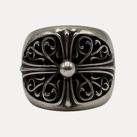 Chrome Hearts Classic Oval Cross Ring
