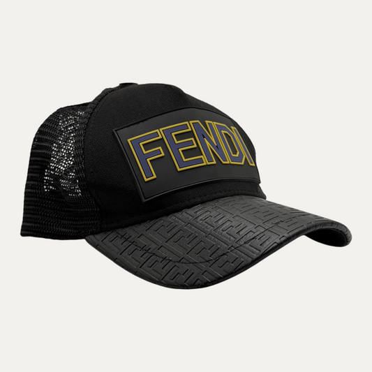 Fendi Logo Embossed Hat
