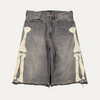 Kapital Grey Bone Shorts
