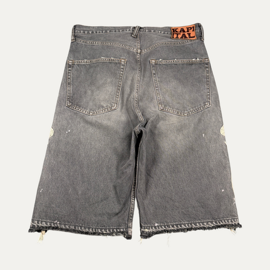 Kapital Grey Bone Shorts