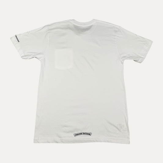 Chrome Hearts White Scroll Logo T-Shirt