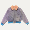Kid Super Beaded Face Canvas Bomber Jacket