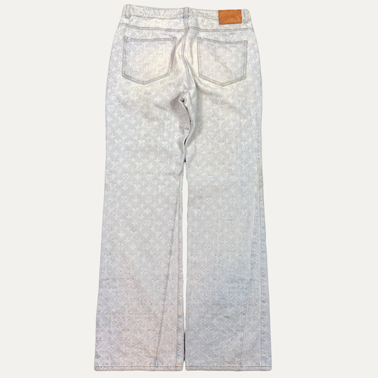 Louis Vuitton X NBA Flared Denim Jeans