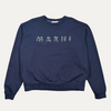 Marni Floral Logo Crewneck Sweatshirt