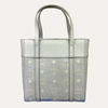 MCM Aren Leather Monogram Mini Tote Bag