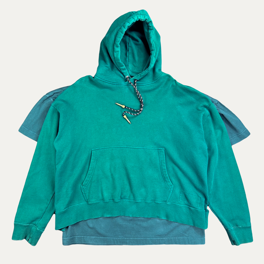 Maison Mihara Hybrid T-Shirt Hoodie