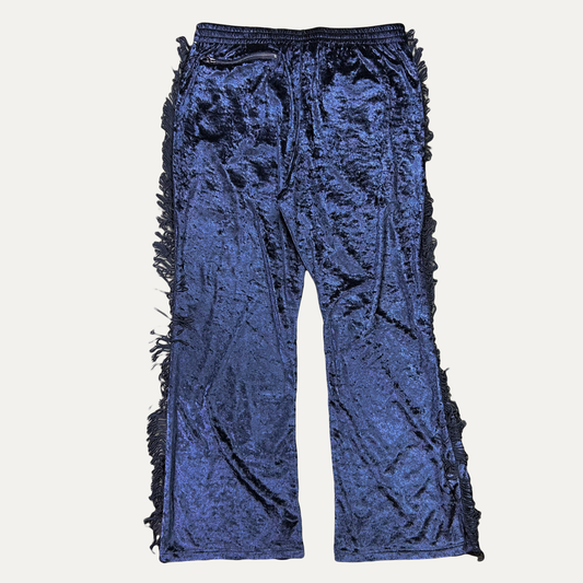 Needles Fringe Crushed Velour Track Pant