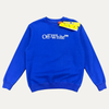 Off-White Chest Spellout Crewneck Sweatshirt