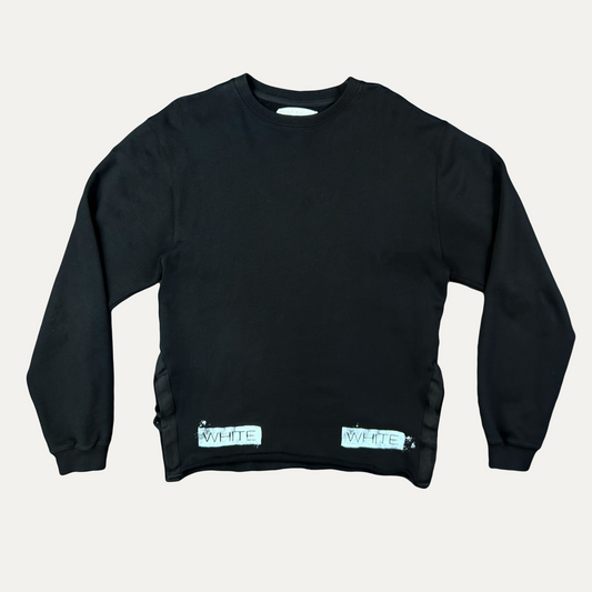 Off-White Brushed Logo Sweater