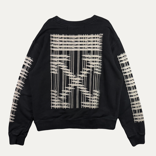 Off-White Diagonal Industrial Crewneck Sweatshirt