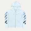 Off-White Oil Painting Zip-Up Hoodie