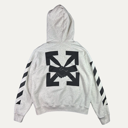 Off-White Diagonal Stripes Hoodie
