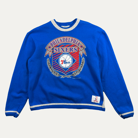 Vintage 1989 Nutmeg Philadelphia 76ers Crewneck Sweatshirt