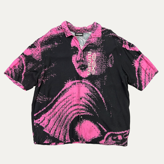 Pleasures Femme Camp Collar Button Up Shirt