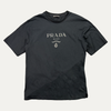 Prada Chest Logo Spellout T-Shirt