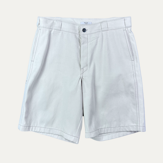 Prada Denim Bermuda Shorts