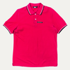 Prada Striped Collar Polo Shirt