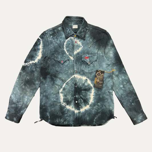 PRPS Noir Tie Dye Button Up Shirt