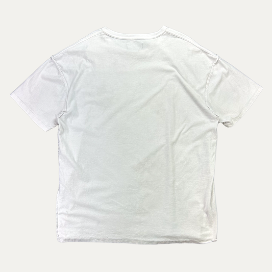 Purple Brand Distressed Chest Spellout T-Shirt
