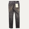 Purple Brand Distressed Purple Contrast Stitching Denim Jean