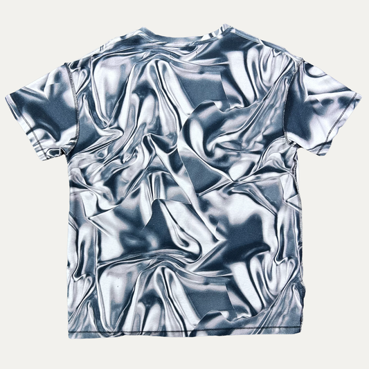Purple Brand Marble Illusion Textured T-Shirt