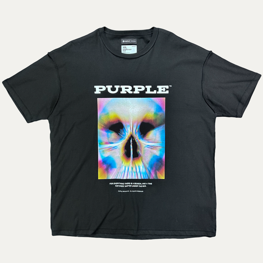 Purple Brand Skull Graphic T-Shirt
