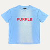 Purple Brand Textured Inside Out T-Shirt